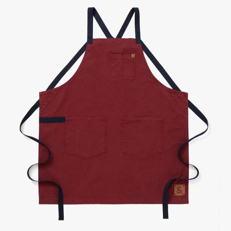 Crossback Apron Vintage Washed