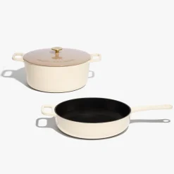 Enameled Cast Iron 3-Piece Set
