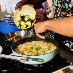 Enameled Cast Iron Skillet