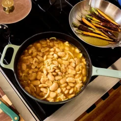 Enameled Cast Iron Skillet